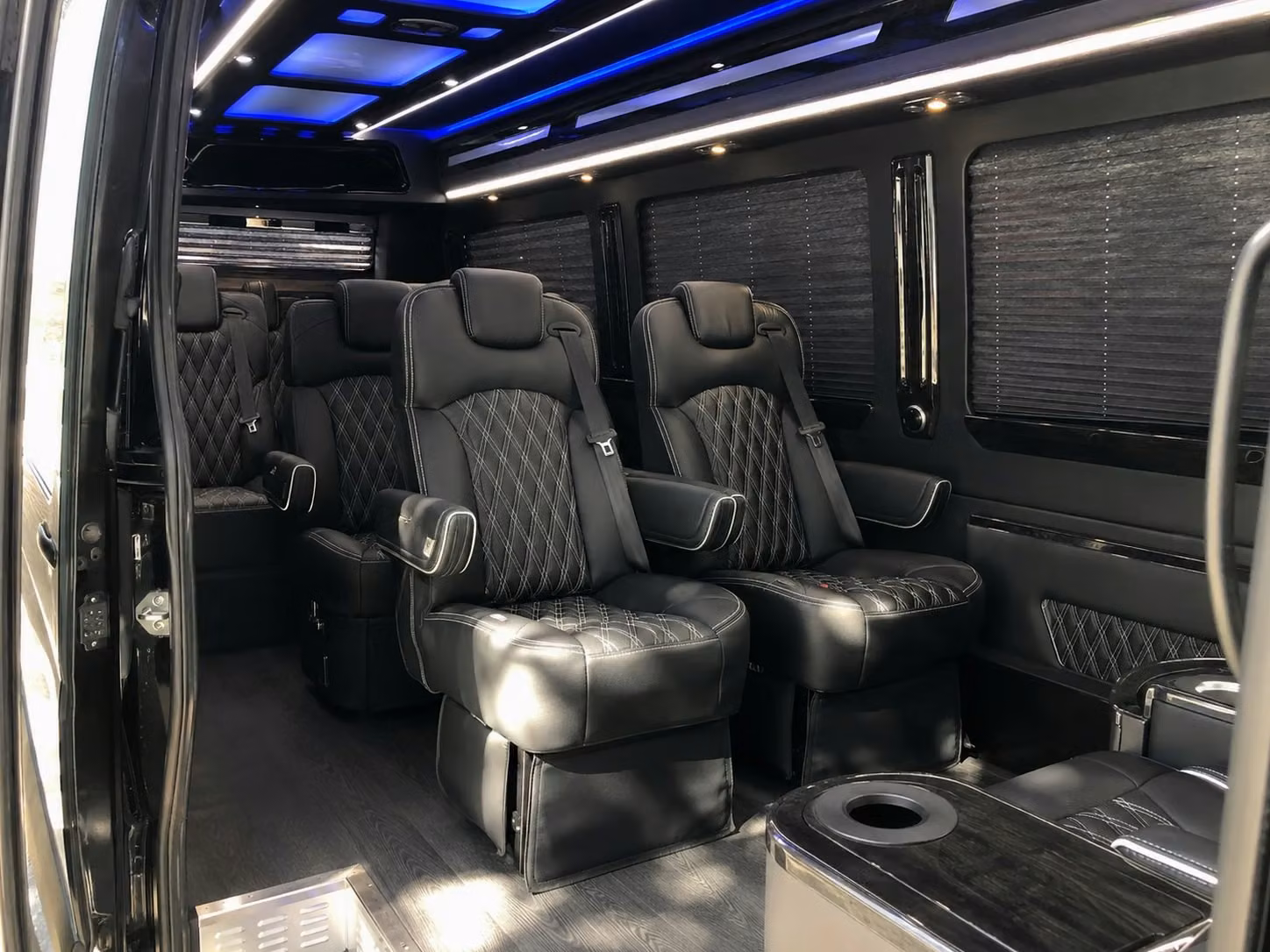sprinter van with driver interior